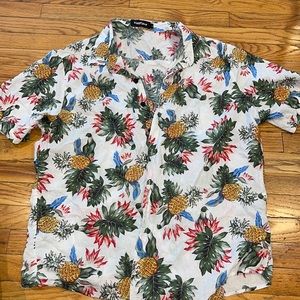 Pineapple Dress Shirt